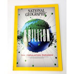 National Geographic Magazine Q4 2023 8 Billion Population Paradox Back Issue